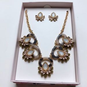 New necklace earrings jewelry set vintage style